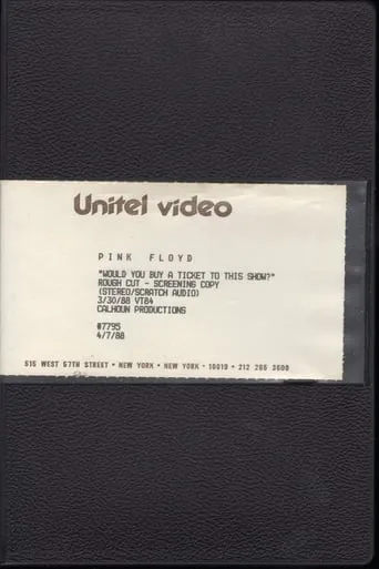 Pink Floyd - Would You Buy A Ticket To This Show? movie poster - Entertainment content