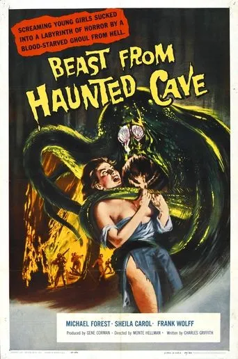 Beast from Haunted Cave movie poster - Rated 4.549/10