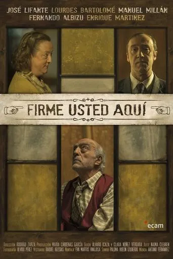 Firme Usted Aquí movie poster - Rated 5/10
