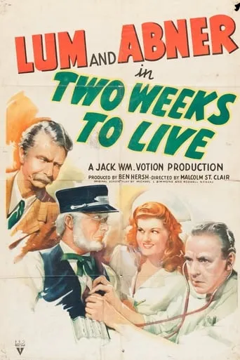 Two Weeks to Live movie poster - Rated 2/10