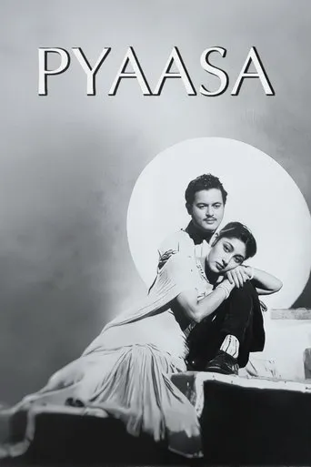 Pyaasa movie poster - Rated 7.2/10