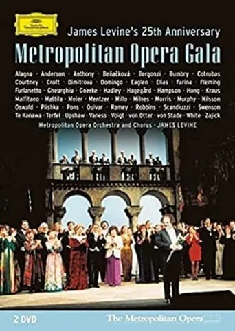 Metropolitan Opera Gala James Levine's 25th Anniversary movie poster - Entertainment content