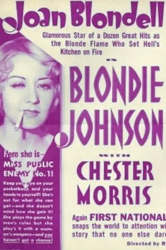 Blondie Johnson movie poster - Rated 6.1/10