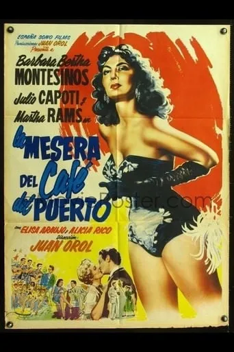 La mesera del café del puerto movie poster - Rated 5/10