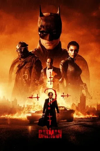 The Batman movie poster - Rated 7.677/10
