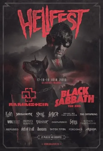 Rammstein - Live at Hellfest movie poster - Rated 8/10
