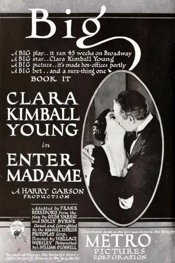 Enter Madame movie poster - Rated 5.5/10