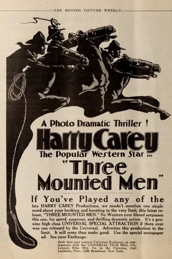 Three Mounted Men movie poster - Rated 4.5/10