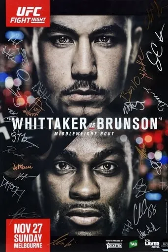 UFC Fight Night 101: Whittaker vs. Brunson movie poster - Rated 6/10