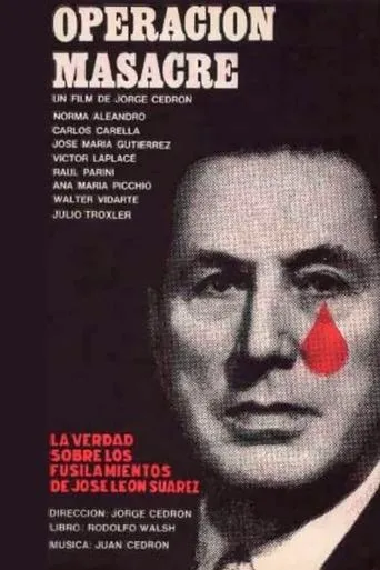 Operación Masacre movie poster - Rated 6.6/10