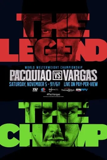 Manny Pacquiao vs. Jessie Vargas movie poster - Entertainment content