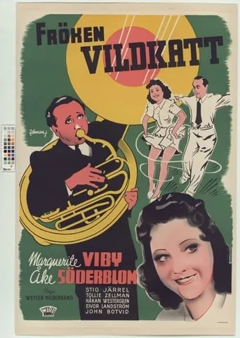 Fröken Vildkatt movie poster - Rated 5/10
