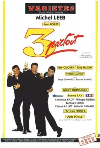 Trois partout movie poster - Rated 4.5/10
