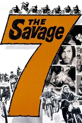 The Savage Seven movie poster - Rated 4.8/10