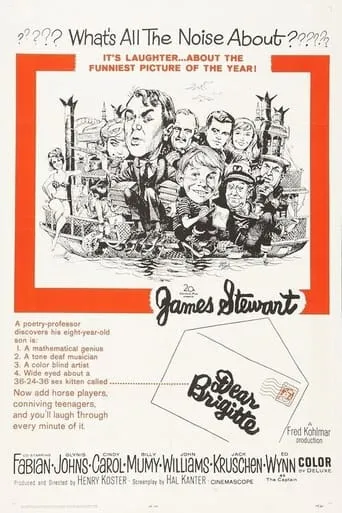 Dear Brigitte movie poster - Rated 6.4/10