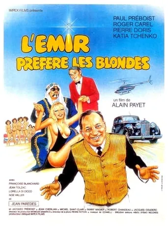 L'émir préfère les blondes movie poster - Rated 5/10