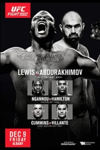 UFC Fight Night 102: Lewis vs. Abdurakhimov movie poster - Entertainment content