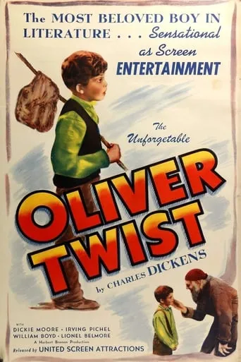 Oliver Twist movie poster - Rated 4.8/10