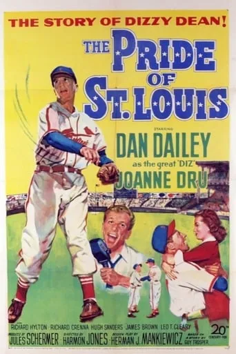 The Pride of St. Louis movie poster - Rated 6.9/10
