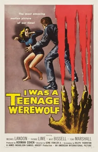 I Was a Teenage Werewolf movie poster - Rated 4.7/10