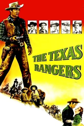 The Texas Rangers movie poster - Rated 5.7/10