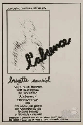 L'absence movie poster - Entertainment content