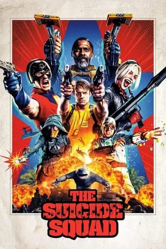 The Suicide Squad movie poster - Rated 7.484/10