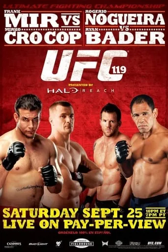 UFC 119: Mir vs. Cro Cop movie poster - Rated 5.8/10