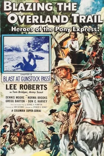 Blazing the Overland Trail movie poster - Entertainment content
