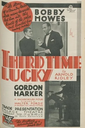 Third Time Lucky movie poster - Rated 5/10