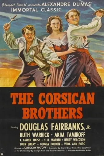 The Corsican Brothers movie poster - Rated 6.7/10