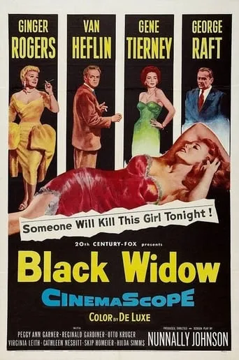 Black Widow movie poster - Rated 6.4/10