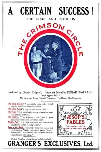 The Crimson Circle movie poster - Entertainment content