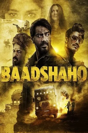 Baadshaho movie poster - Rated 5.7/10