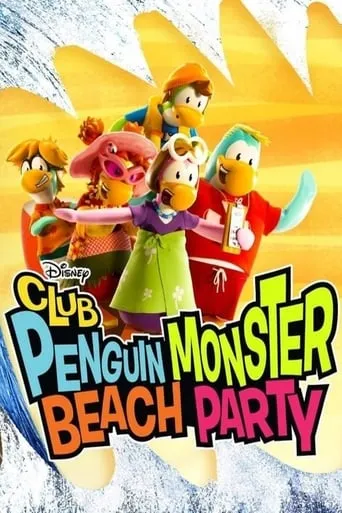 Club Penguin Monster Beach Party movie poster - Rated 10/10