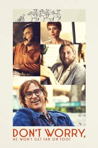 Don't Worry, He Won't Get Far on Foot movie poster - Rated 6.716/10