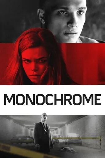 Monochrome movie poster - Rated 4.8/10