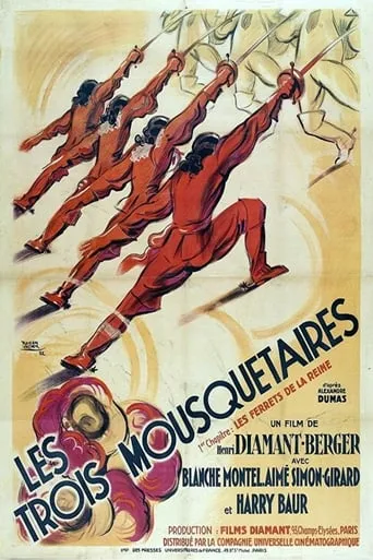 The Three Musketeers movie poster - Rated 6/10