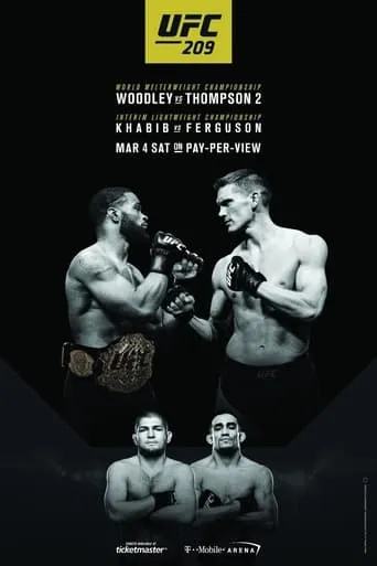 UFC 209: Woodley vs. Thompson 2 movie poster - Rated 6/10