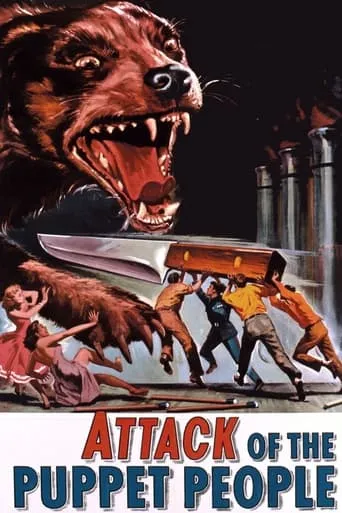 Attack of the Puppet People movie poster - Rated 5/10