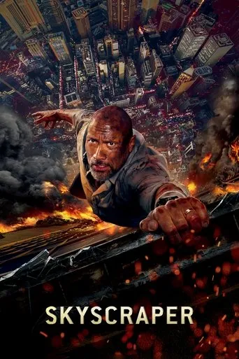 Skyscraper movie poster - Rated 6.3/10