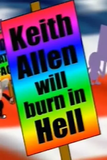 Keith Allen Will Burn in Hell movie poster - Rated 2.7/10