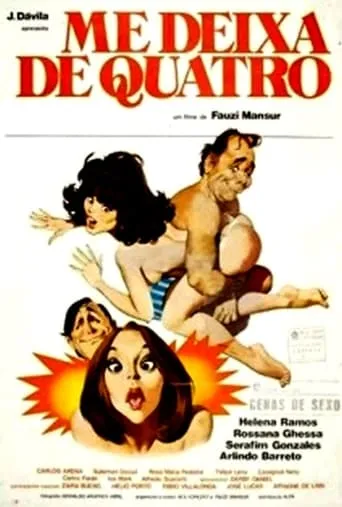 Me Deixa de Quatro movie poster - Rated 6/10