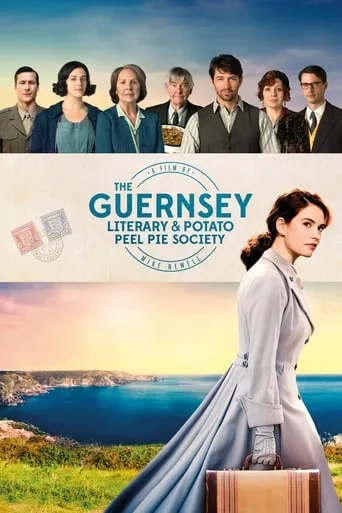 The Guernsey Literary & Potato Peel Pie Society movie poster - Rated 7.419/10