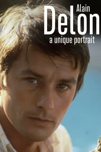 Alain Delon, a unique portrait movie poster - Rated 7.2/10