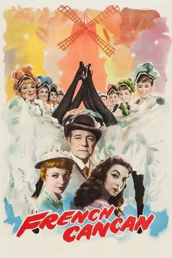 French Cancan movie poster - Rated 7.1/10