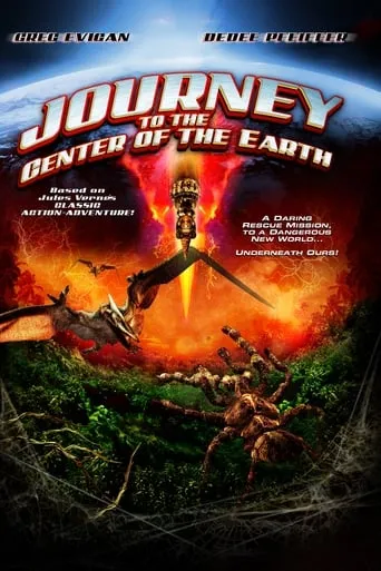Journey to the Center of the Earth movie poster - Rated 3.7/10