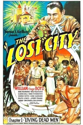 The Lost City movie poster - Rated 5.1/10