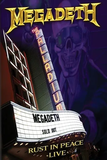 Megadeth - Rust in Peace Live movie poster - Rated 6.5/10