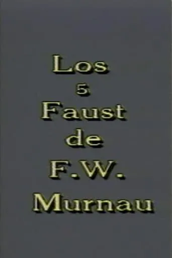 Los 5 Faust de F. W. Murnau movie poster - Rated 7/10